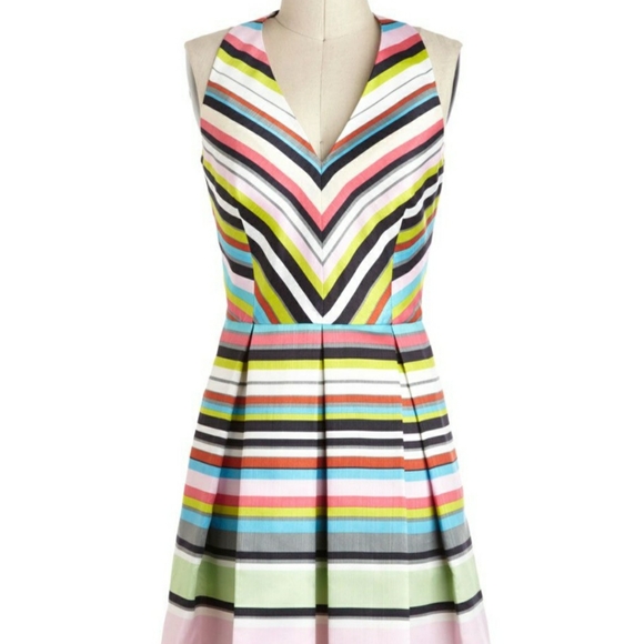 Modcloth Run a Bright Ship Dress - Picture 6 of 6
